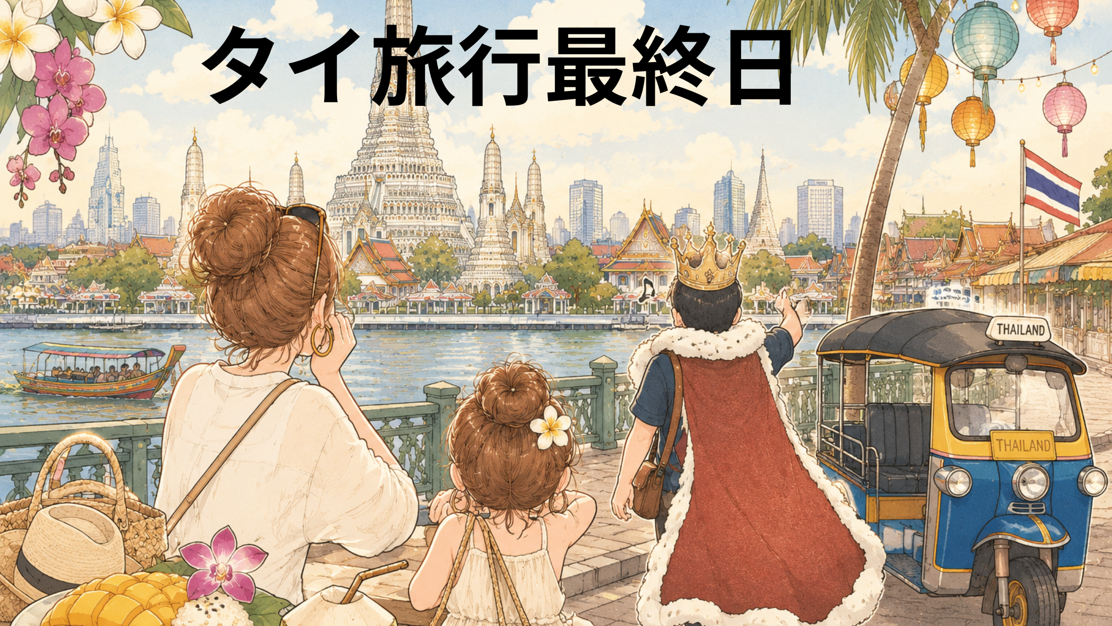 ずっと怖かったらしい【バンコク旅行・完結編】